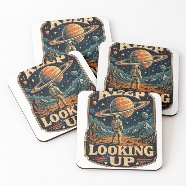 Item preview, Keep Looking Up Space Explorer designed and sold by CodePaws Creations.