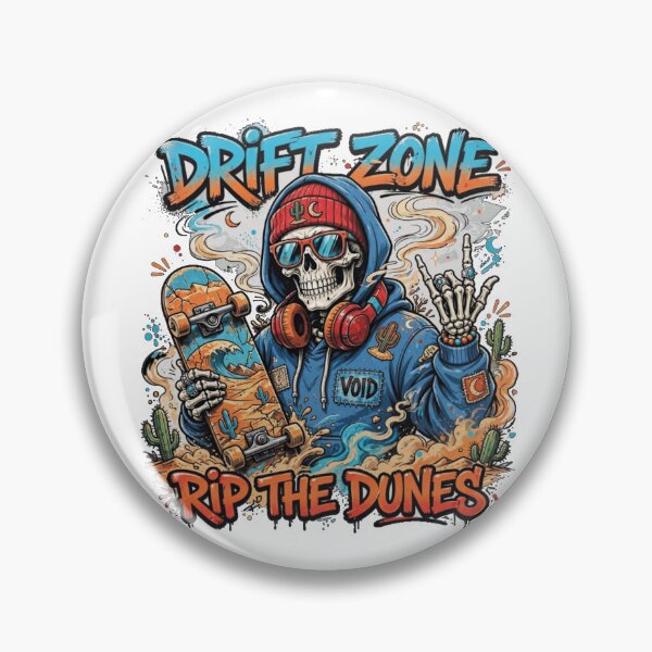 Item preview, Unleash Your Inner Skeleton with Drift Zone Rip Dunes! designed and sold by Mindful56.