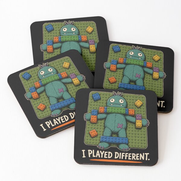 Item preview, I Played Different Childhood Play Funny Building Brick Monster designed and sold by TheTrendsDesk.