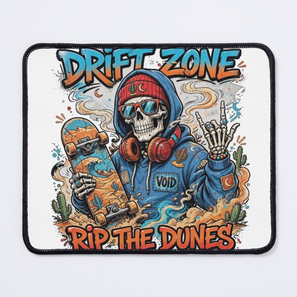 Item preview, Unleash Your Inner Skeleton with Drift Zone Rip Dunes! designed and sold by Mindful56.