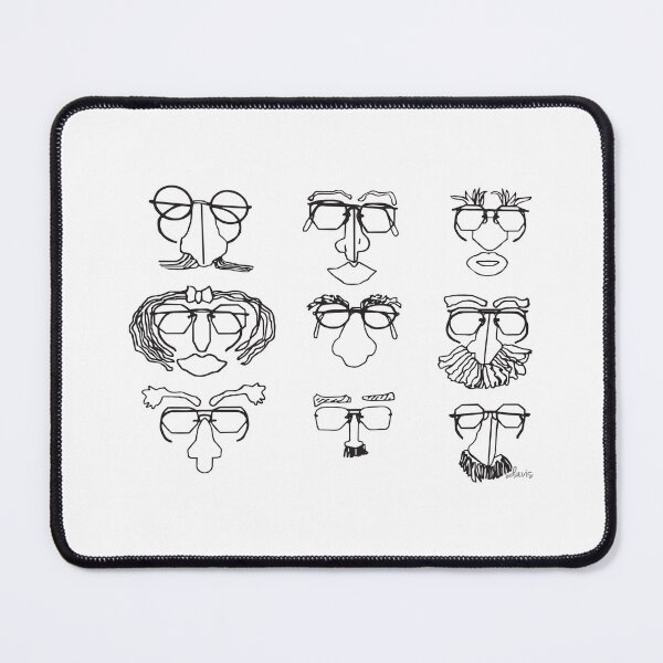 Item preview, Eyeglasses and Faces 81726 designed and sold by mandalafractal.