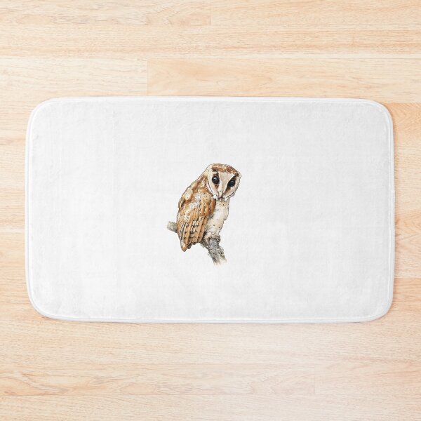 Item preview,  illustration of an Oriental Bay Owl, book-plate   designed and sold by wonderisland.