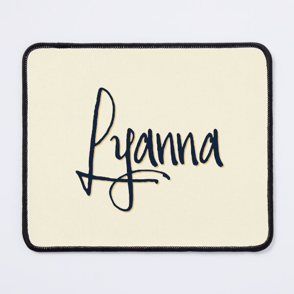 Item preview, LYANNA personalized type design designed and sold by CharlottePlaceArt.