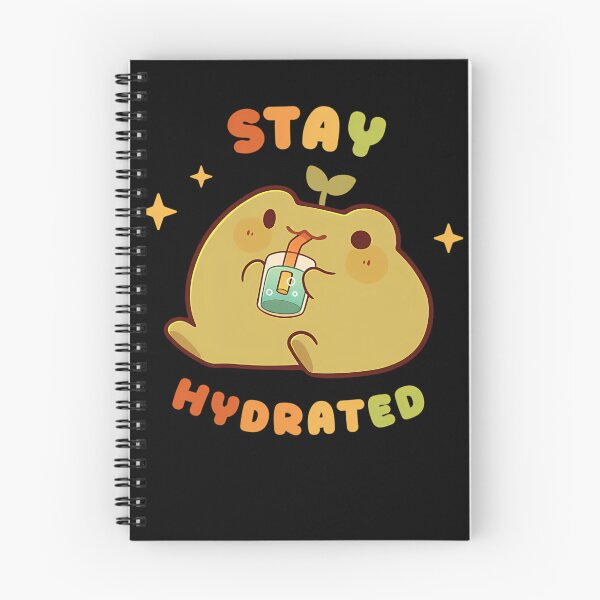 Item preview, Cute Frog Drinking Water designed and sold by sunflowerz--.