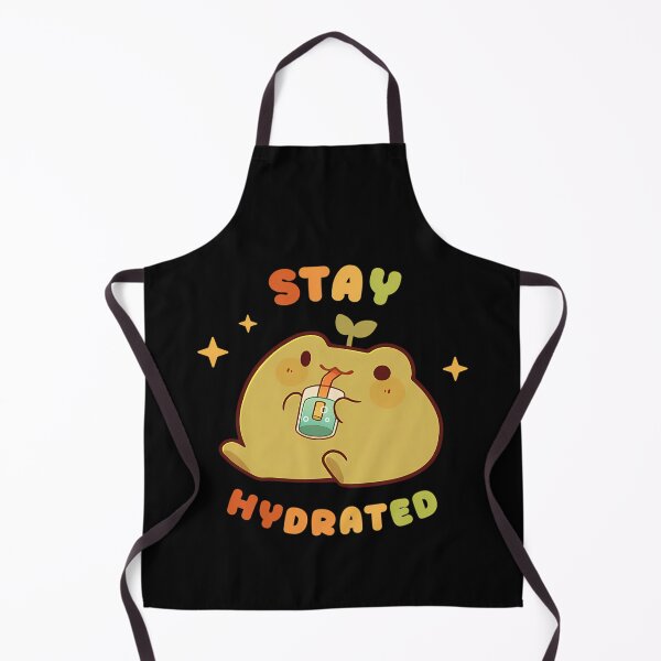 Item preview, Cute Frog Drinking Water designed and sold by sunflowerz--.