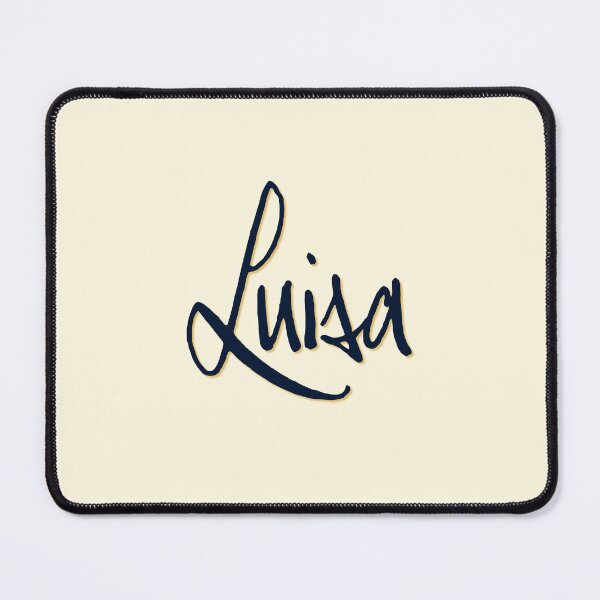 Item preview, LUISA personalized type design designed and sold by CharlottePlaceArt.