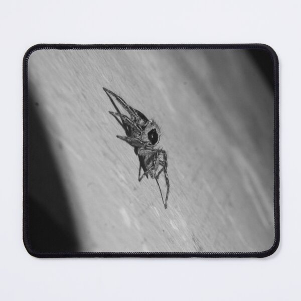 Item preview, B&W - Jumping Spider_Closeup on the Wall designed and sold by ROSE ANN BANILAR.
