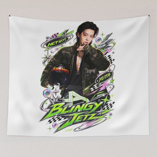 Item preview, Yuta NCT 127 Blingy Jet Neon Cockpit Cyber Design designed and sold by Valeree Store.