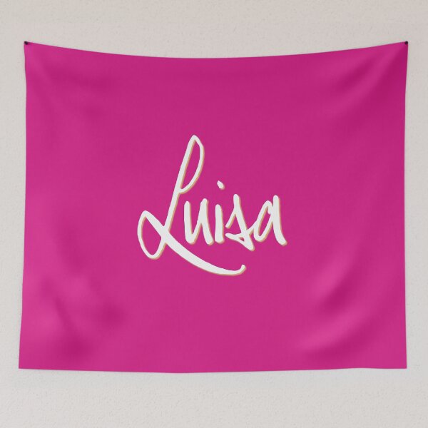 Item preview, LUISA personalized type design designed and sold by CharlottePlaceArt.