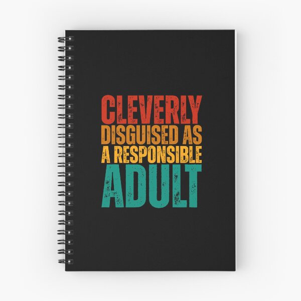 Item preview, Cleverly Disguised As A Responsible Adult designed and sold by Dondonmart.