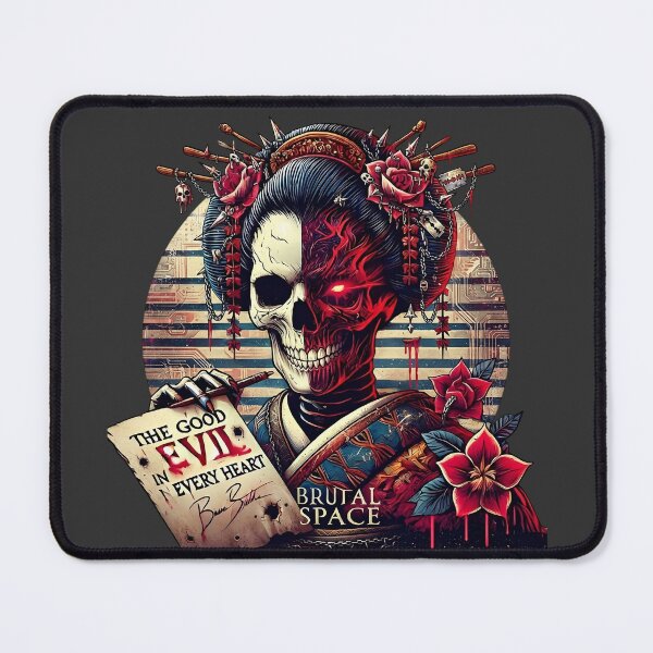 Item preview, Demon Geisha Holding Scroll Razor designed and sold by Voodoo Store Paranormal Collections.