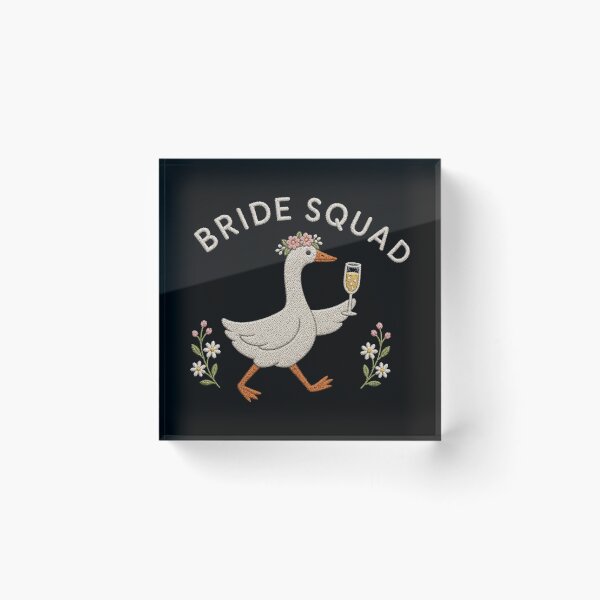 Item preview, Funny Bride Squad, Silly Goose Bachelorette Party, Cute Bridesmaid Gift designed and sold by Quiajia.