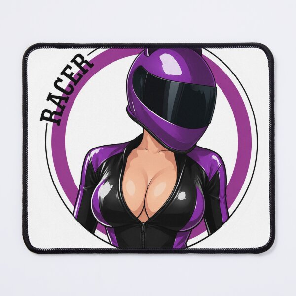 Item preview, Racer Helmet Girl – Purple Street Racer designed and sold by EgoSovereign.