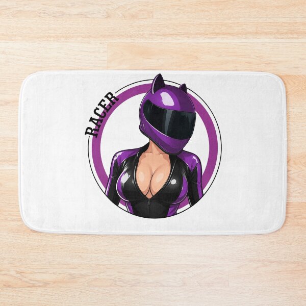 Item preview, Racer Helmet Girl – Purple Street Racer designed and sold by EgoSovereign.