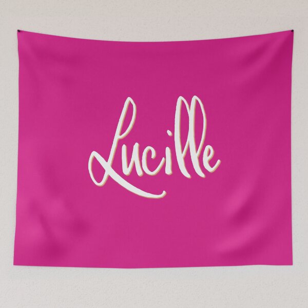 Item preview, LUCILLE personalized type design designed and sold by CharlottePlaceArt.