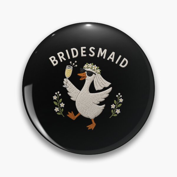 Item preview, Funny Bridesmaid Silly Goose Bachelorette Party, Cute Bridesmaid Gift designed and sold by Quiajia.
