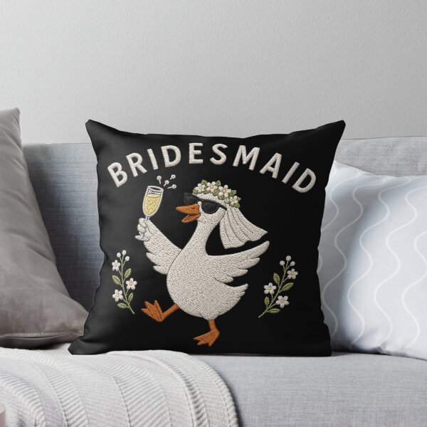 Item preview, Funny Bridesmaid Silly Goose Bachelorette Party, Cute Bridesmaid Gift designed and sold by Quiajia.