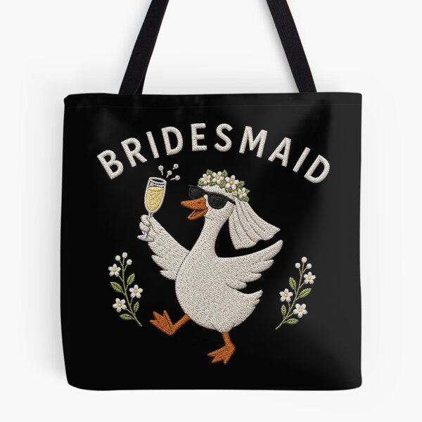 Item preview, Funny Bridesmaid Silly Goose Bachelorette Party, Cute Bridesmaid Gift designed and sold by Quiajia.