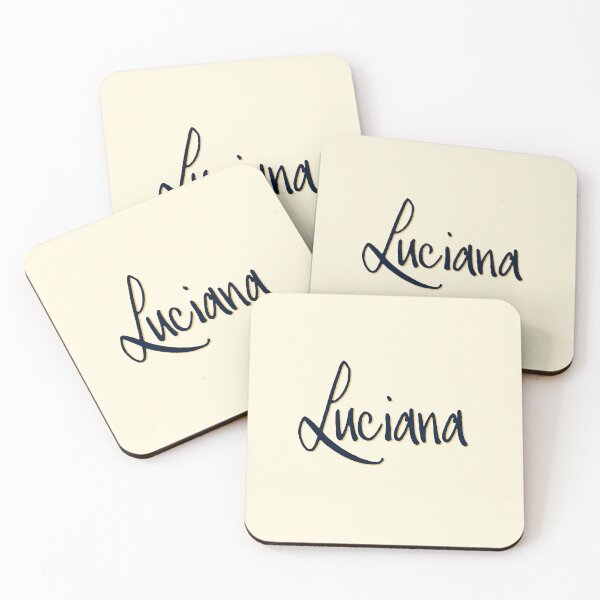 Item preview, LUCIANA personalized type design designed and sold by CharlottePlaceArt.