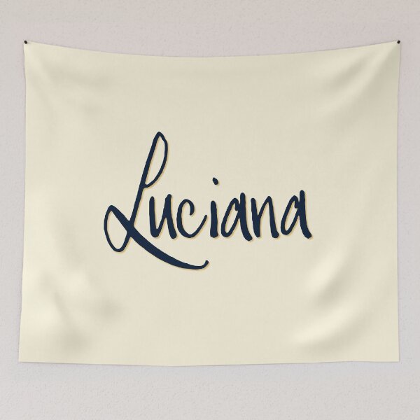 Item preview, LUCIANA personalized type design designed and sold by CharlottePlaceArt.