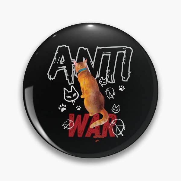 Item preview, Cat Meme Anti War Design4 designed and sold by HappyHavenStu.