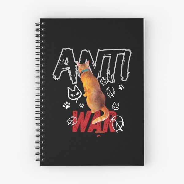 Item preview, Cat Meme Anti War Design4 designed and sold by HappyHavenStu.