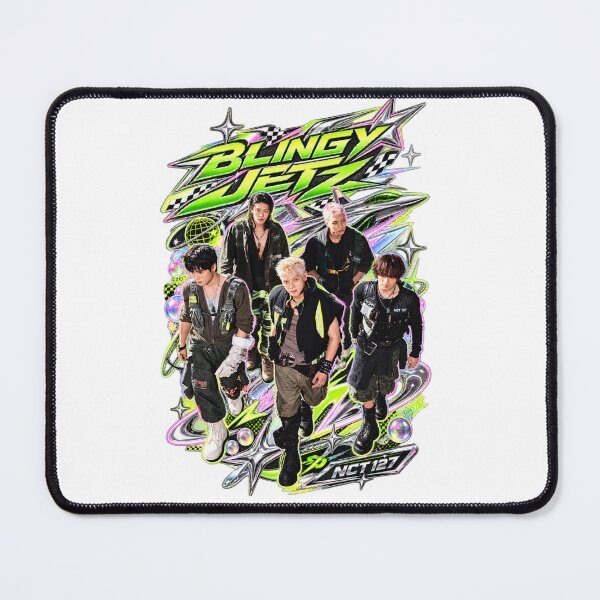 Item preview, NCT 127 Blingy Jets Full Group Aircraft Cabin Poster designed and sold by Valeree Store.