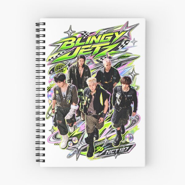 Item preview, NCT 127 Blingy Jets Full Group Aircraft Cabin Poster designed and sold by Valeree Store.