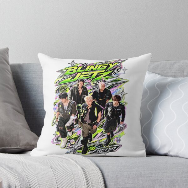 Item preview, NCT 127 Blingy Jets Full Group Aircraft Cabin Poster designed and sold by Valeree Store.