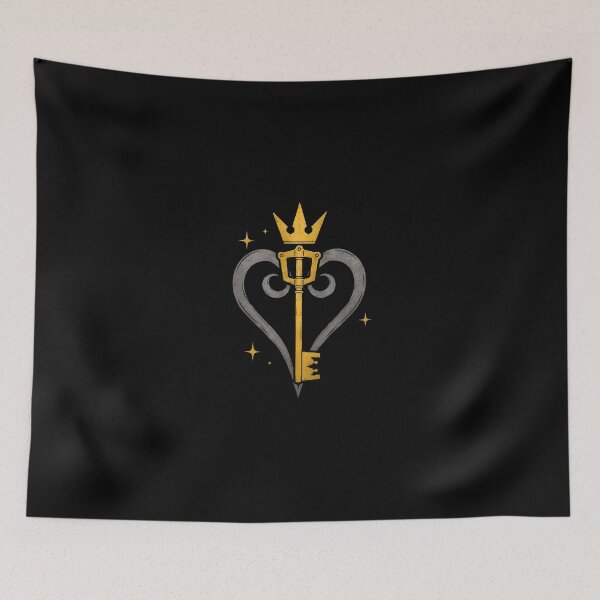 Item preview, Mystic Heart Key Kingdom Emblem designed and sold by DogLord.