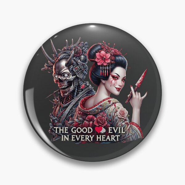 Item preview, Geisha Demon Bloody Dagger Roses designed and sold by Voodoo Store Paranormal Collections.
