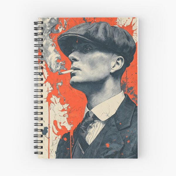 Item preview, Tommy Shelby Smoking Intense Pop Art Portrait designed and sold by Vicky021.