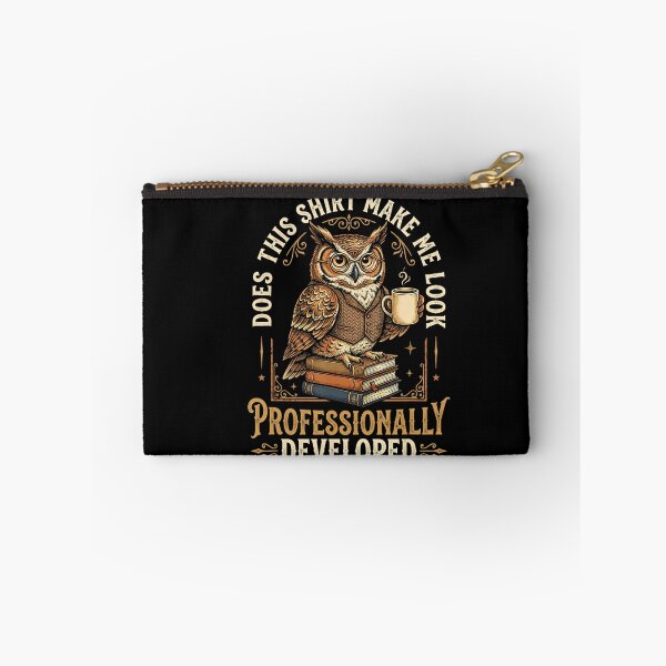 Item preview, Does This Shirt Make Me Look Professionally Developed Teacher Owl designed and sold by VioletNance.