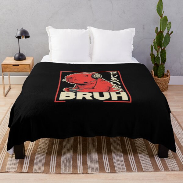 Item preview, Bruh Capybara Gamer Gaming Video Game Animal Meme designed and sold by PopStars1993.