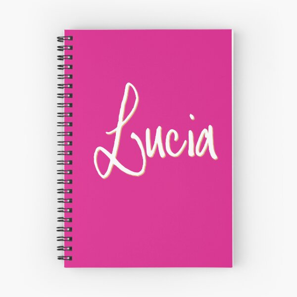 Item preview, LUCIA personalized type design designed and sold by CharlottePlaceArt.