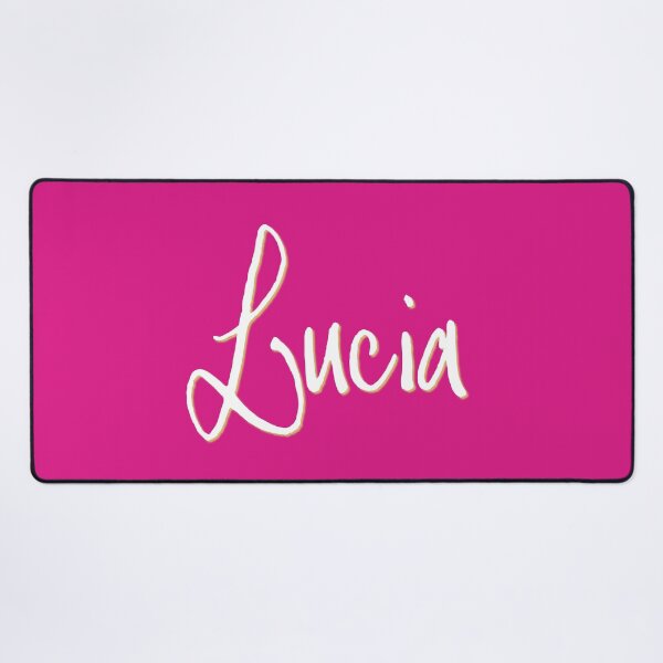 Item preview, LUCIA personalized type design designed and sold by CharlottePlaceArt.