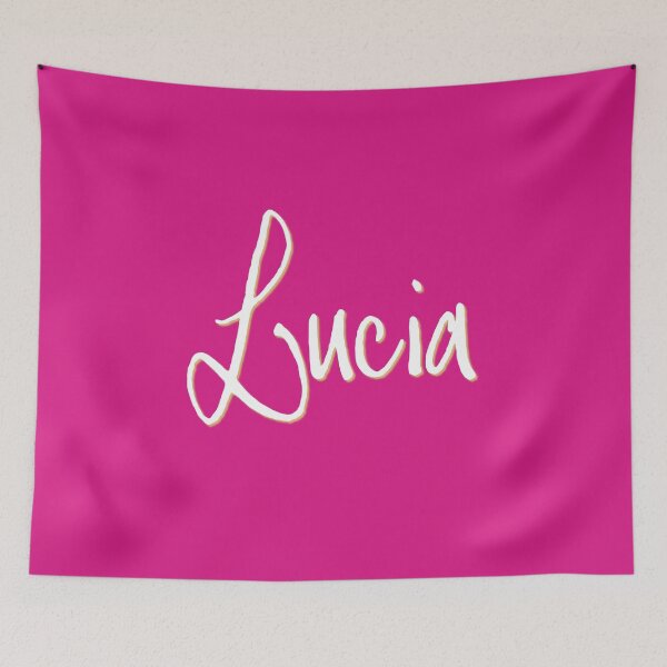 Item preview, LUCIA personalized type design designed and sold by CharlottePlaceArt.