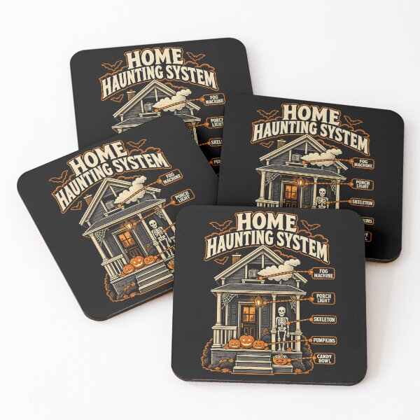 Item preview, Funny Home Haunting System Halloween House Art designed and sold by elderberry.