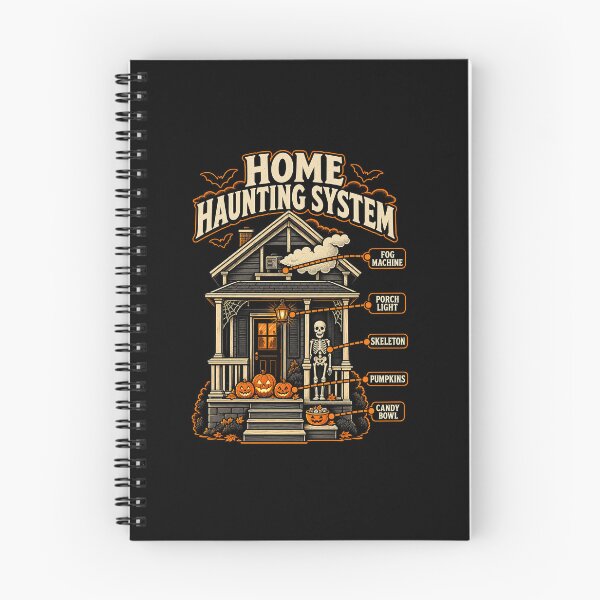 Item preview, Funny Home Haunting System Halloween House Art designed and sold by elderberry.