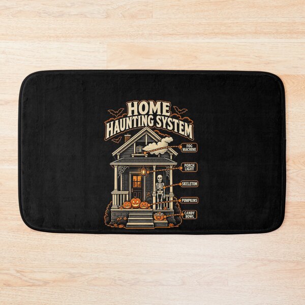 Item preview, Funny Home Haunting System Halloween House Art designed and sold by elderberry.