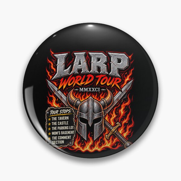 Item preview, Funny LARP Tour Fantasy Role Playing Humor Art designed and sold by elderberry.