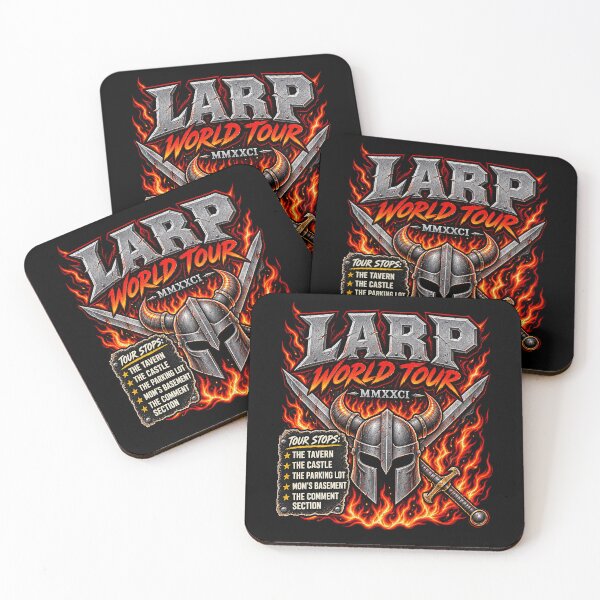 Item preview, Funny LARP Tour Fantasy Role Playing Humor Art designed and sold by elderberry.