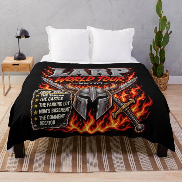 Item preview, Funny LARP Tour Fantasy Role Playing Humor Art designed and sold by elderberry.