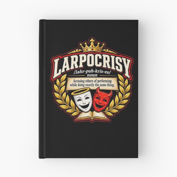 Item preview, LARPocrisy Definition Dictionary Crest designed and sold by elderberry.