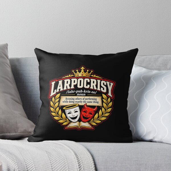 Item preview, LARPocrisy Definition Dictionary Crest designed and sold by elderberry.