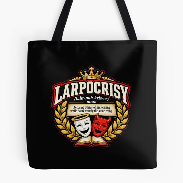 Item preview, LARPocrisy Definition Dictionary Crest designed and sold by elderberry.