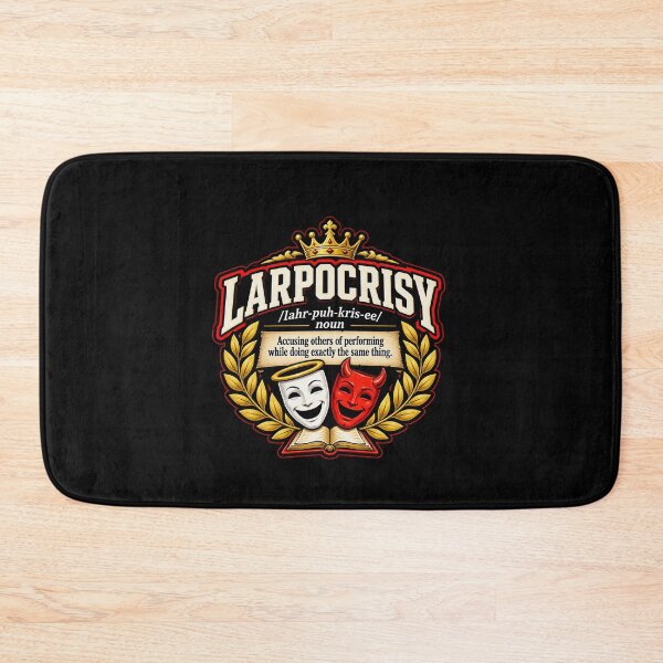 Item preview, LARPocrisy Definition Dictionary Crest designed and sold by elderberry.