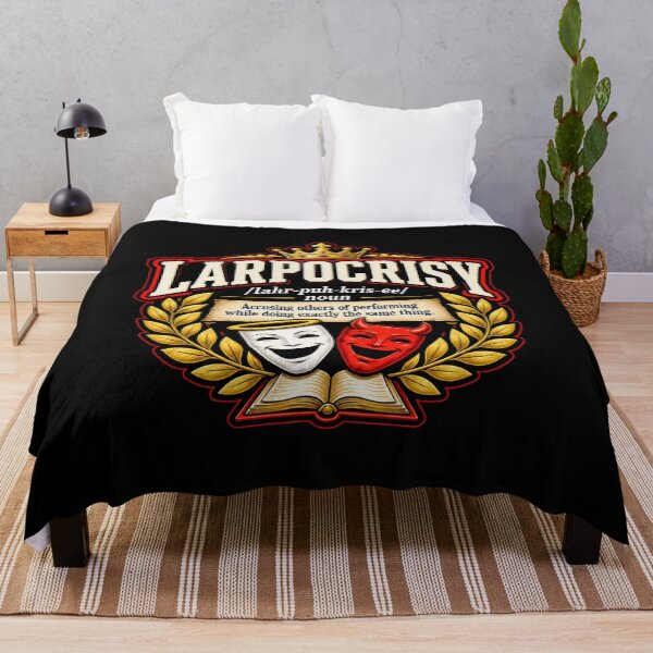 Item preview, LARPocrisy Definition Dictionary Crest designed and sold by elderberry.