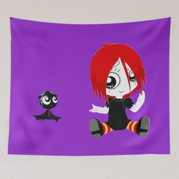 Item preview, Rain Soaked Ruby and Scaredy Bat designed and sold by QueenAlicorn.