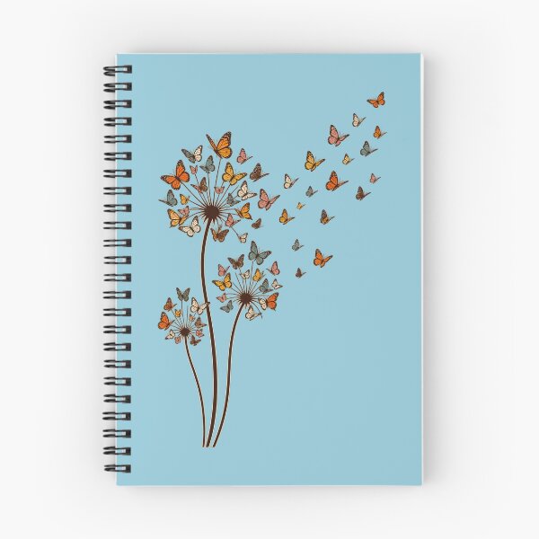 Item preview, Butterfly Dandelion Garden – Colorful Flying Butterflies designed and sold by NinaCreator.